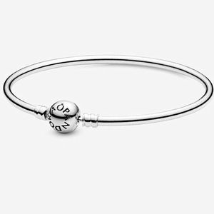 Pandora Moments Bracelet Solid Sterling Silver 6.7